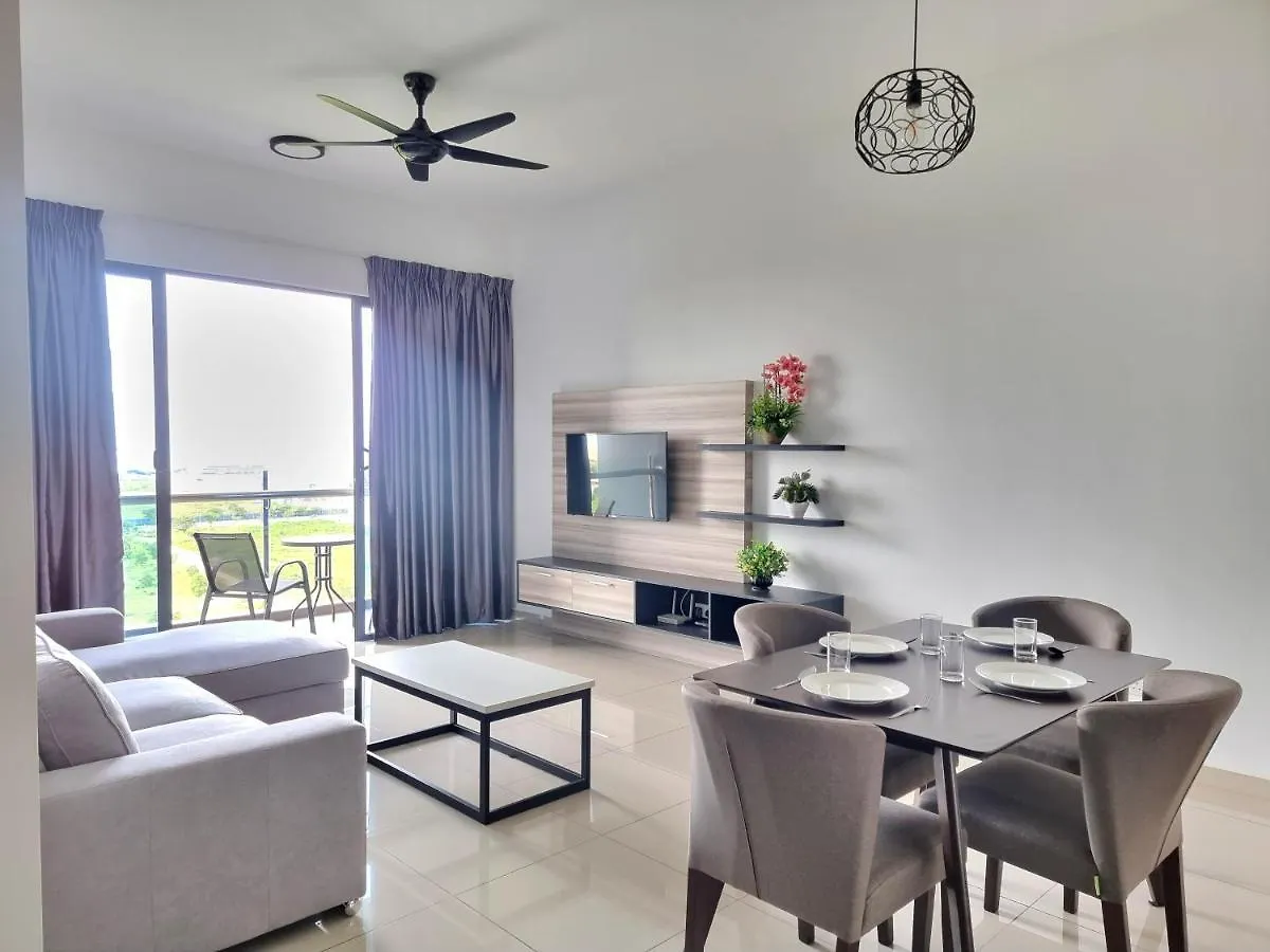 Spacious 1Br Kingbed Seaview Pool Wifi 8Min Jonker Atlantis Tranquerah Apartment